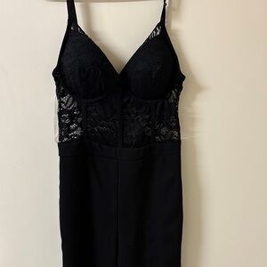 Haute Monde Black Lace Chemise